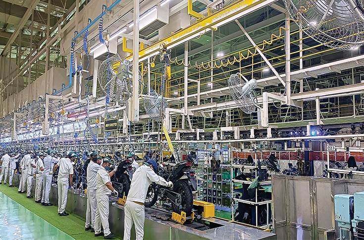 Honda India manufacturing plant image
