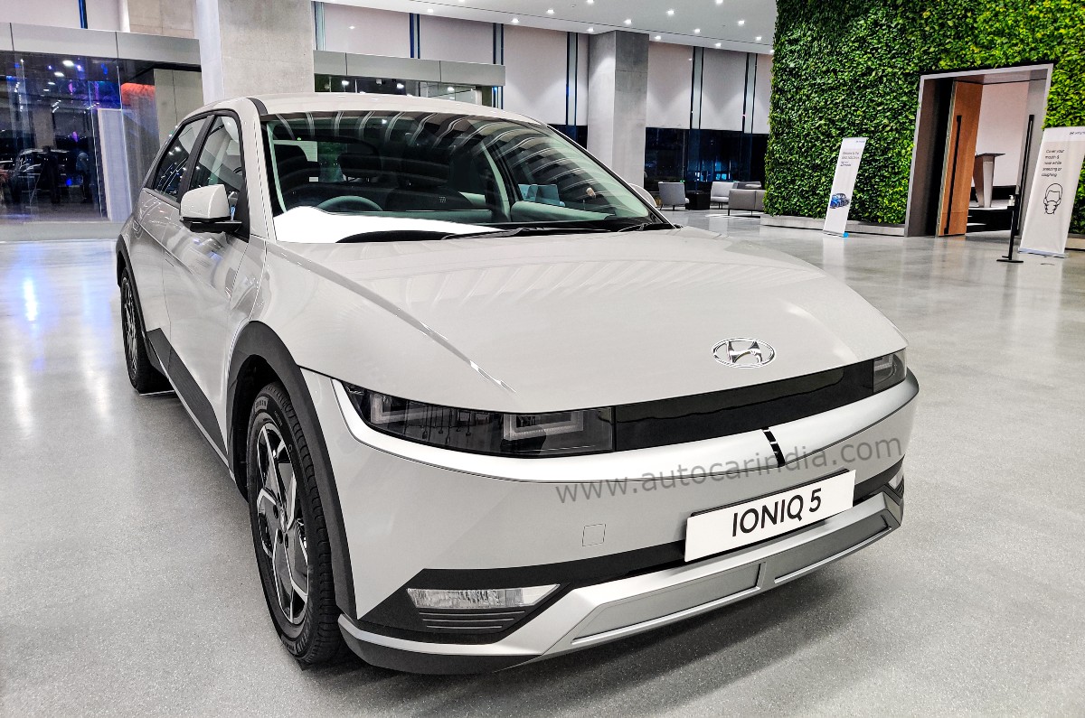 Hyundai Ioniq 5 showcased in India