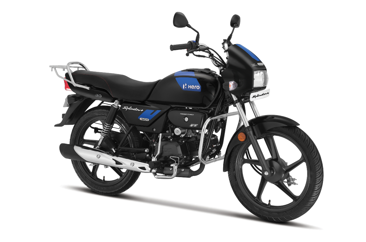 Hero MotoCorp Splendor+ Price, Images, Features, Mileage, Colours ...