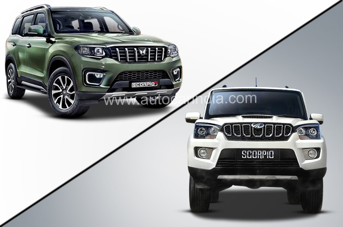 New Mahindra Scorpio-N vs Scorpio Classic: design changes