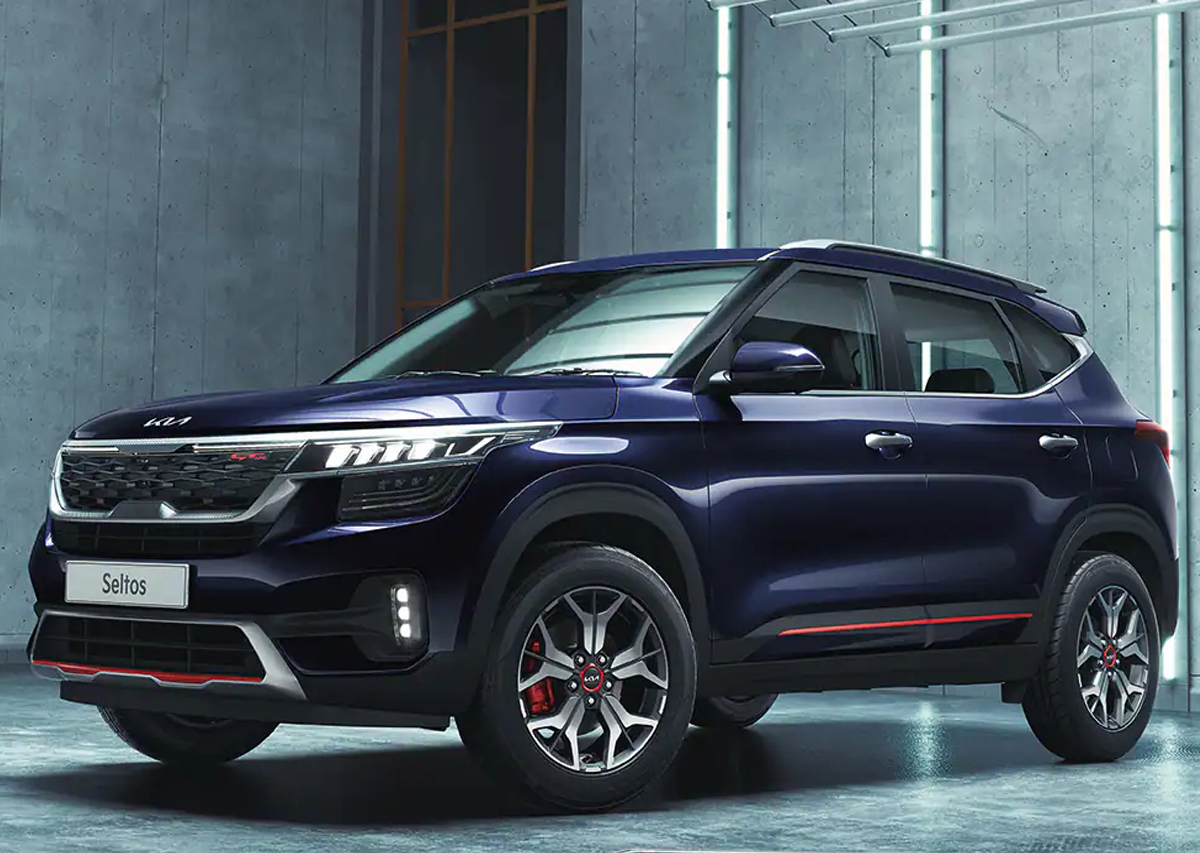 2022 Kia Seltos front quarter