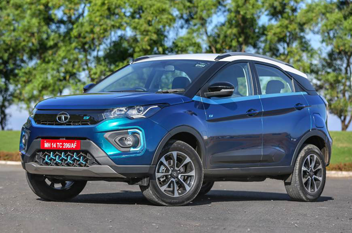 Tata Nexon EV front quarter