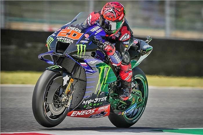 Yamaha YZR-M1 MotoGP race bike