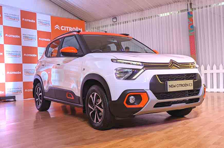 Citroen C3 front three quarter