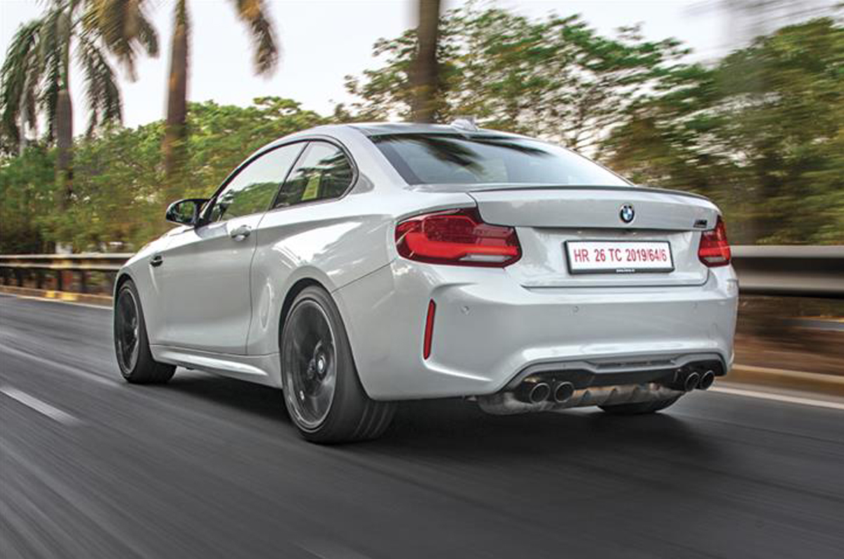 BMW M2 Competition rear quarter