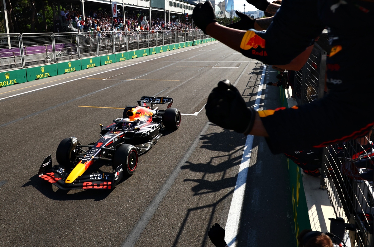 Max Verstappen wins Azerbaijan GP