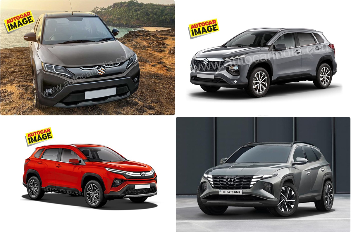 Upcoming SUVs in India 