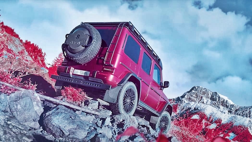 Mercedes-AMG G63 4X4 Squared rear. 