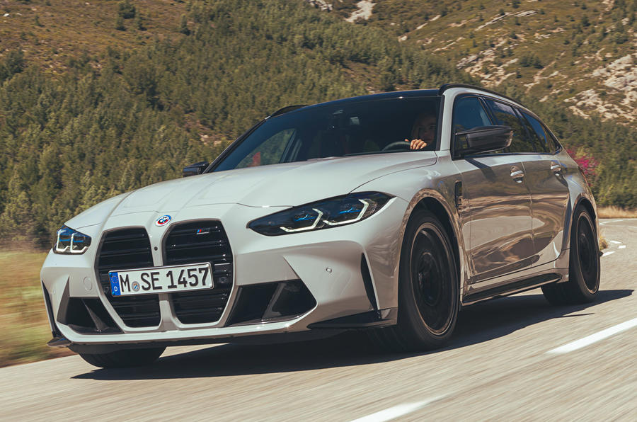 BMW M3 Touring front three quarter