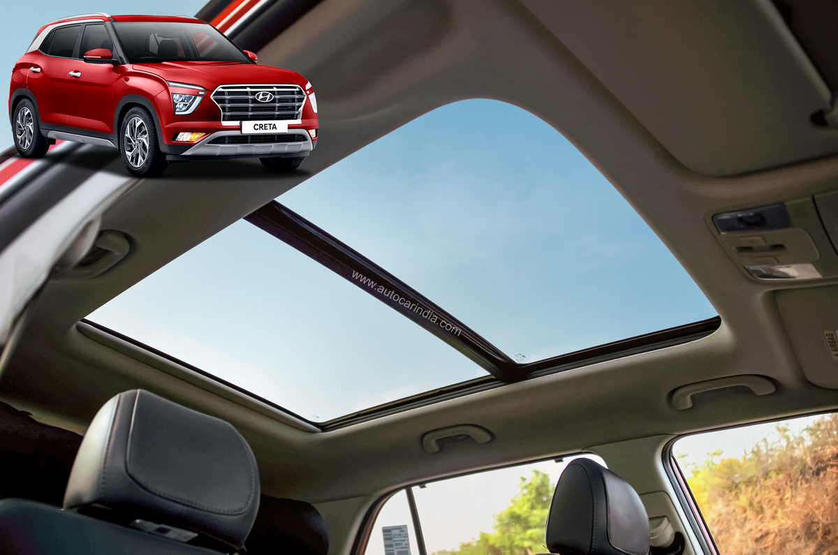 Hyundai Creta sunroof