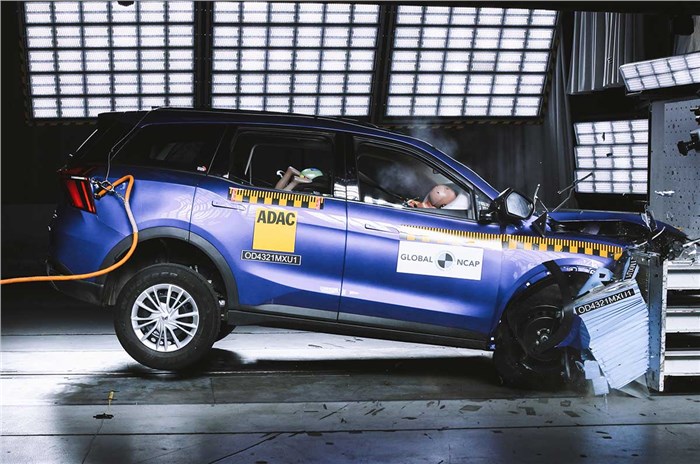Mahindra XUV700 Global NCAP crash test