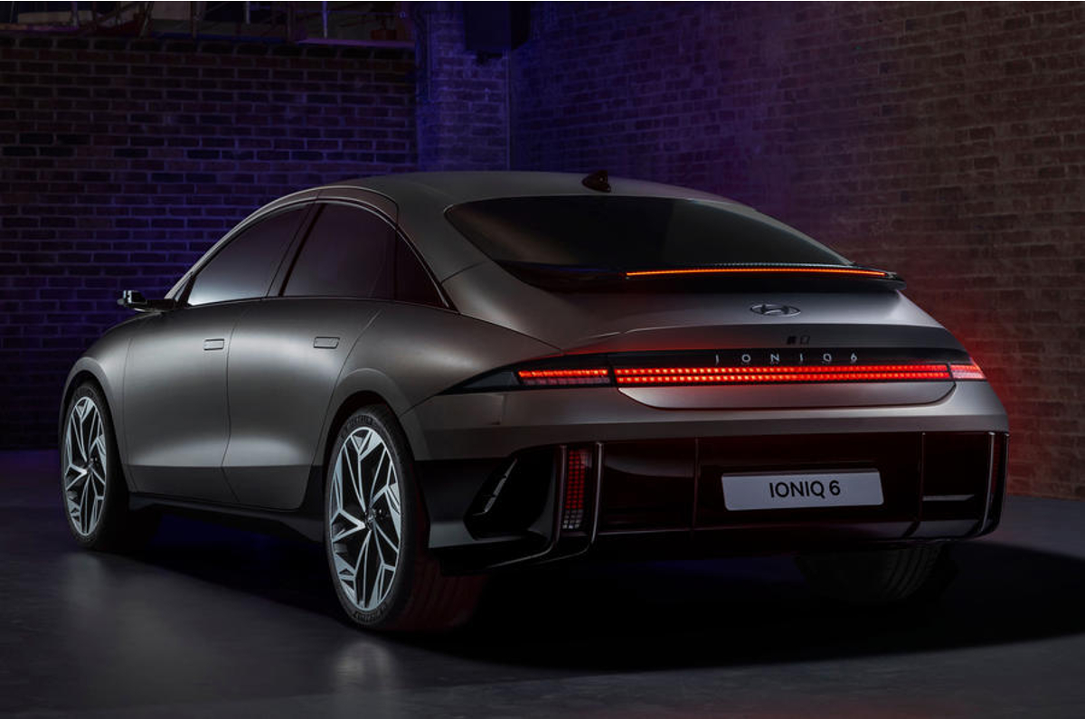 2023 Hyundai Ioniq 6 rear quarter