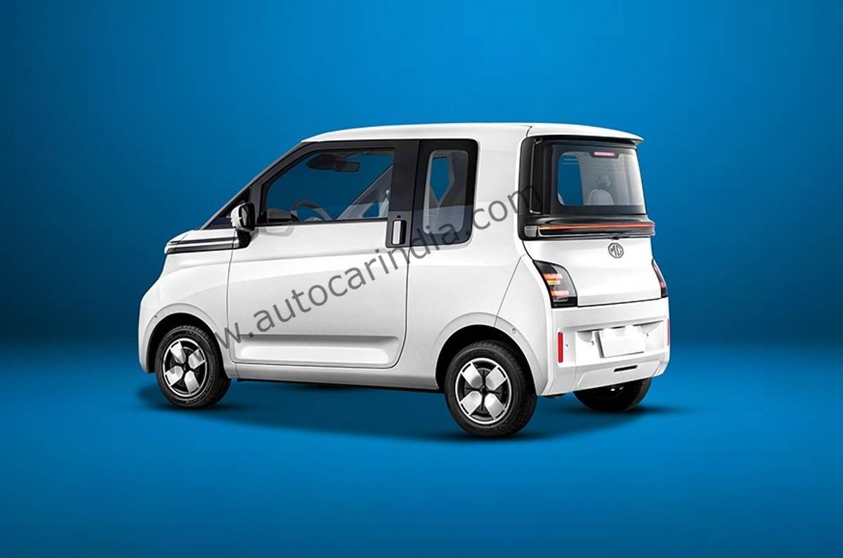 MG entry-level EV rear