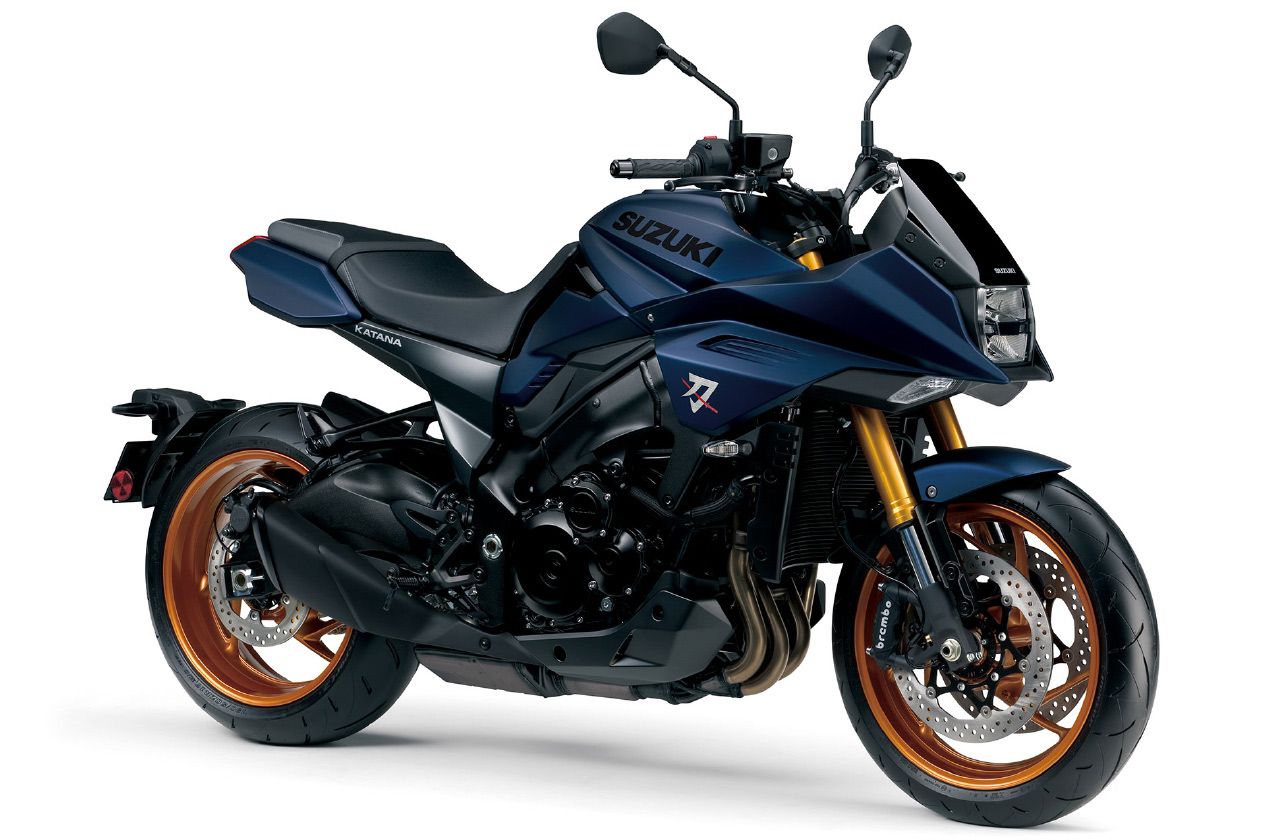 The Suzuki Katana is based on the GSX-S1000 but styled after its 1981 namesake.