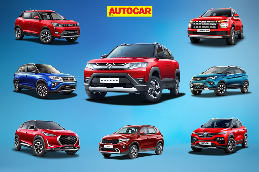 Brezza price comparison