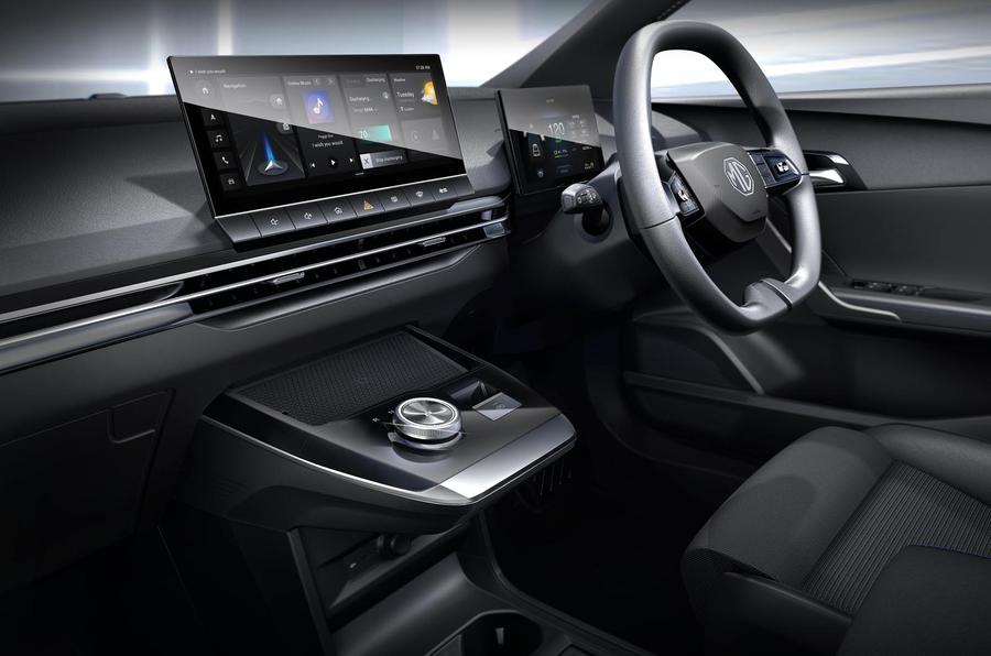 MG 4 EV interior