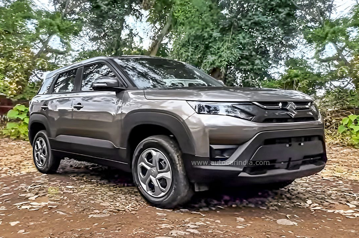 2022 Maruti Suzuki Brezza front quarter