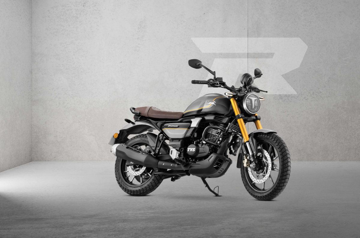 TVS Ronin front static image
