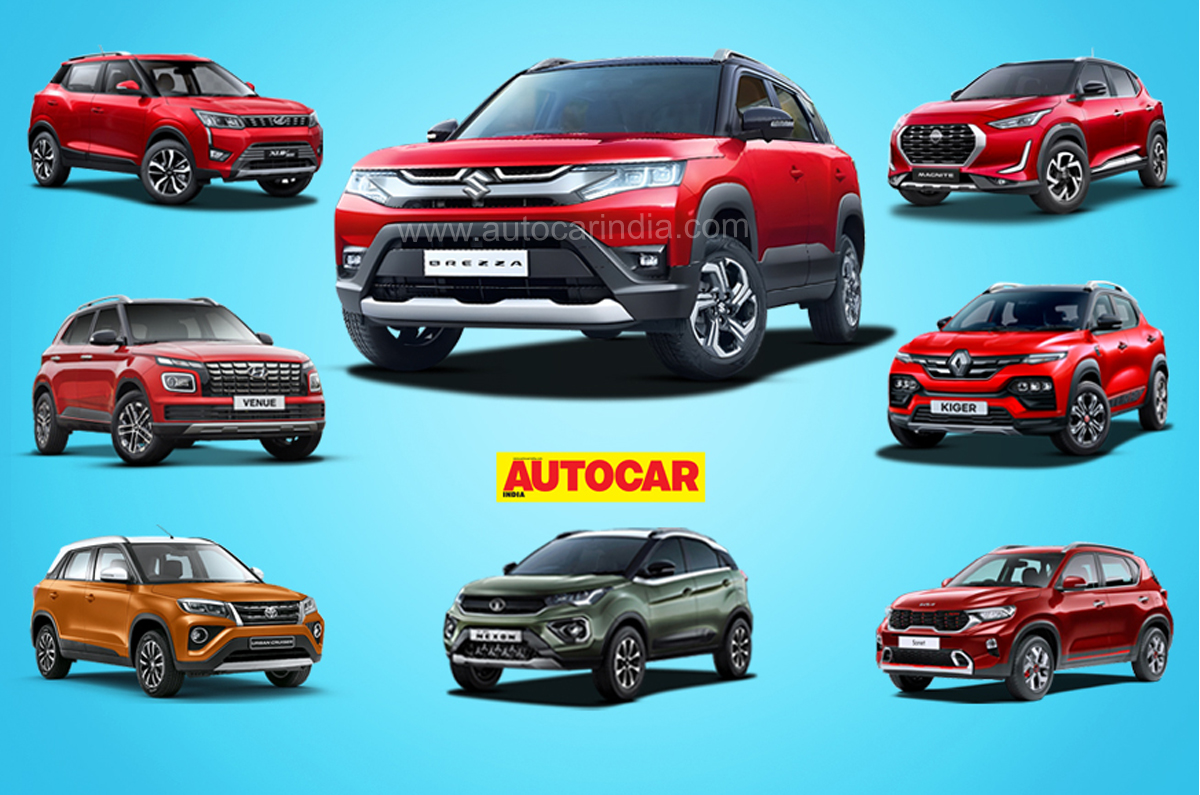 Maruti Suzuki Brezza vs rivals