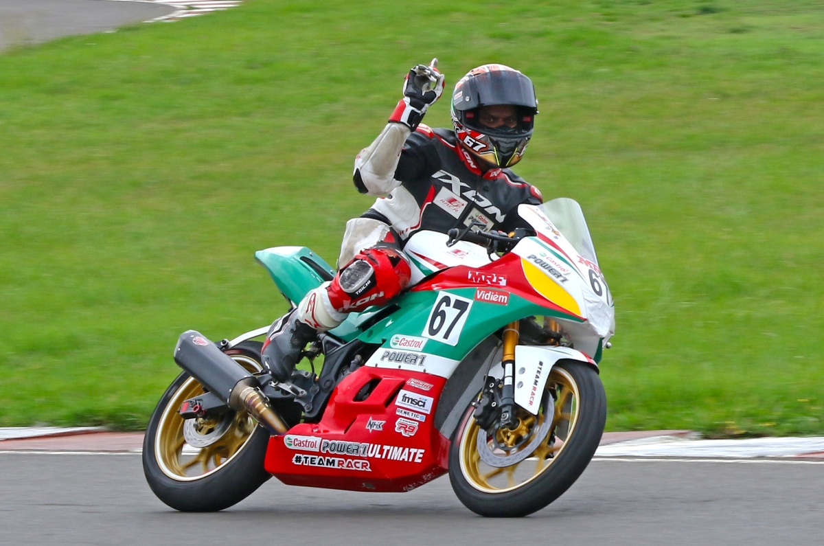 Rajini Krishnan in Round 2 of the 2022 INMRC