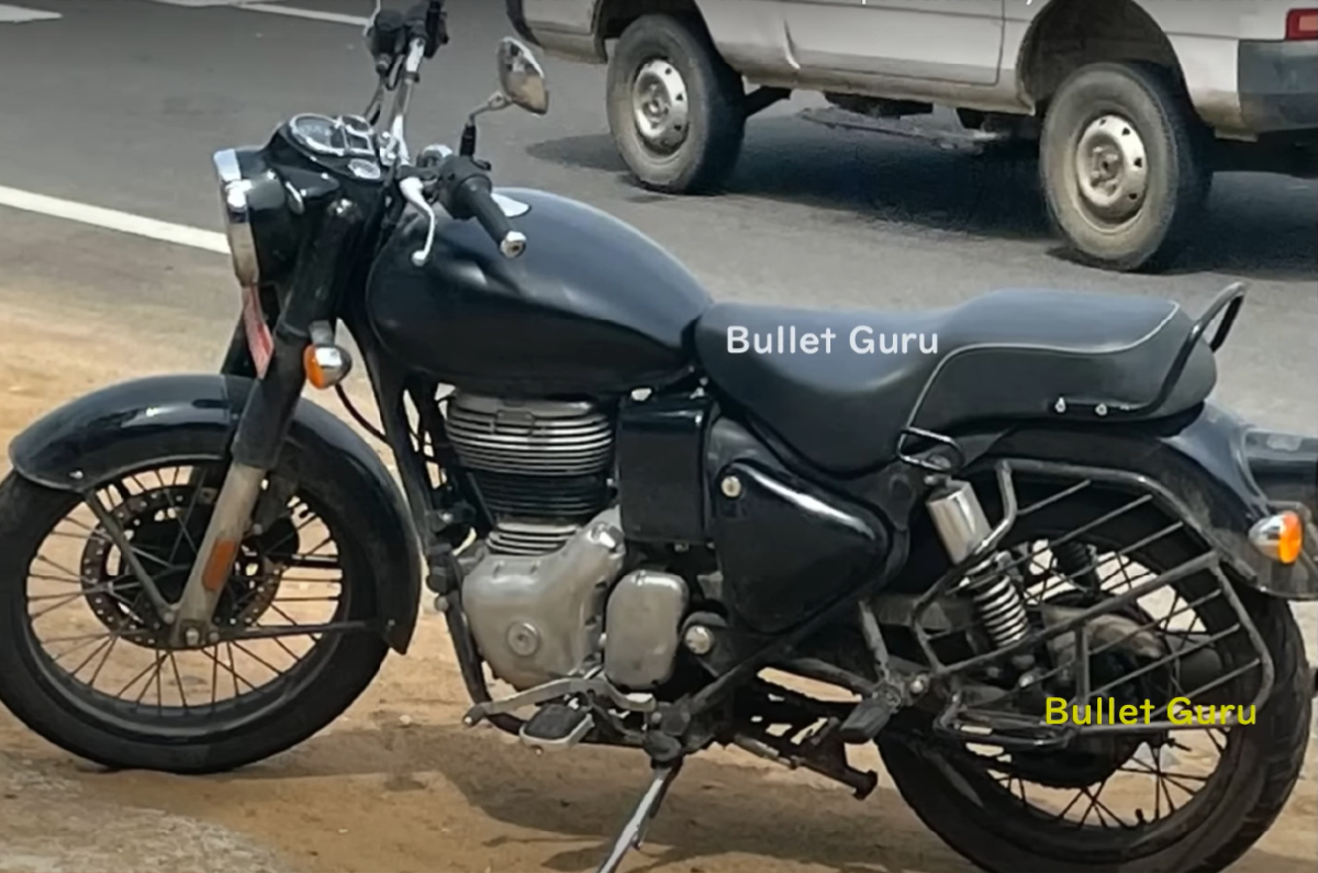 New Royal Enfield Bullet 350 spy image