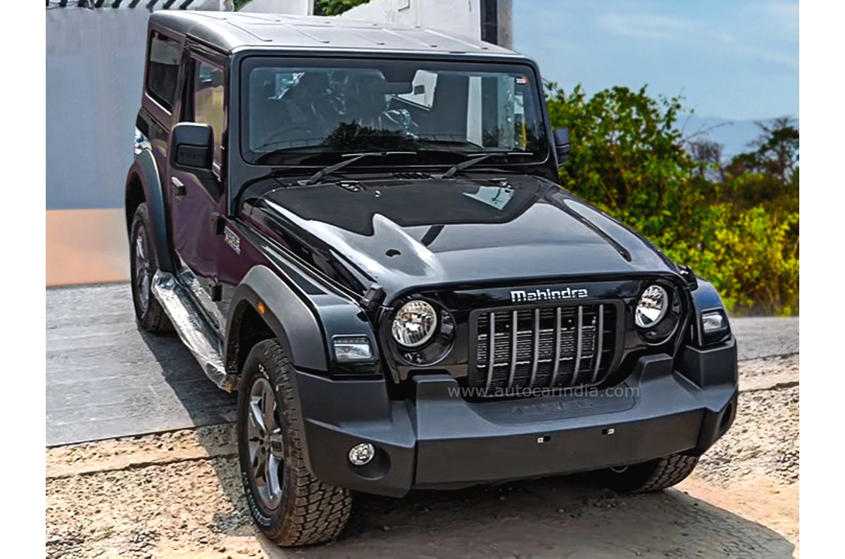 Mahindra Thar front quarter 