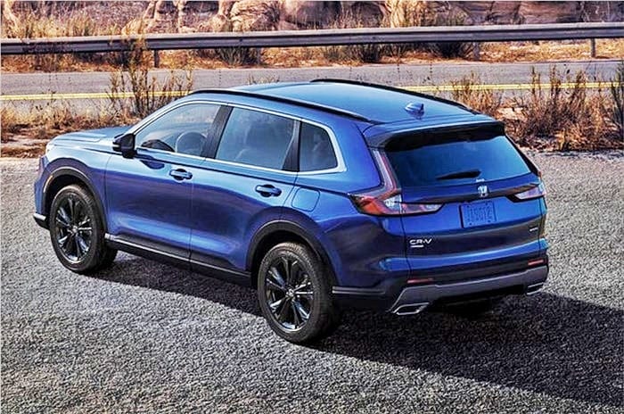 New Honda CR-V rear quarter