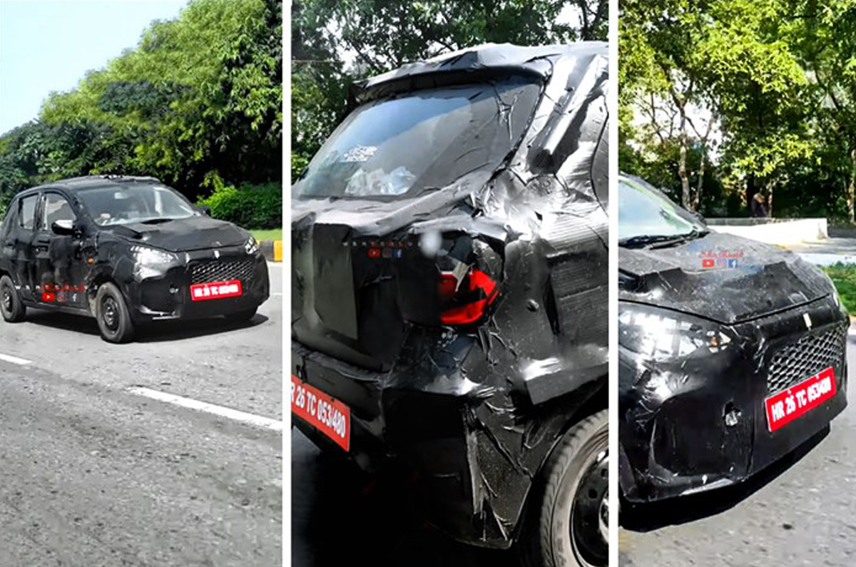 Next-gen Maruti Suzuki Alto spied