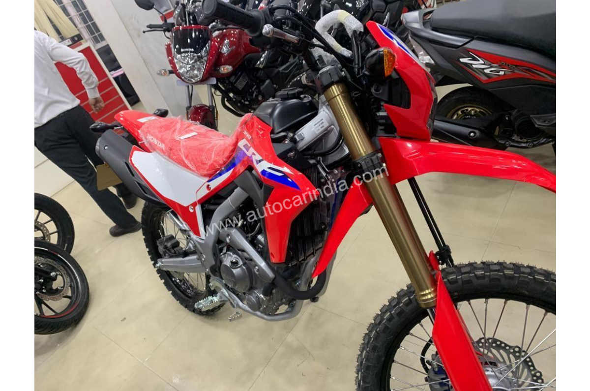 Honda CRF spy shot