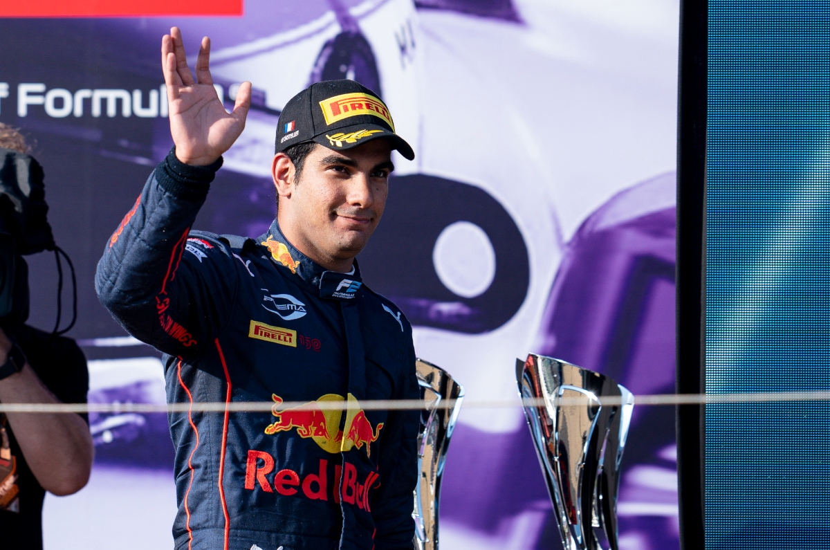 Jehan Daruvala F2 French GP podium