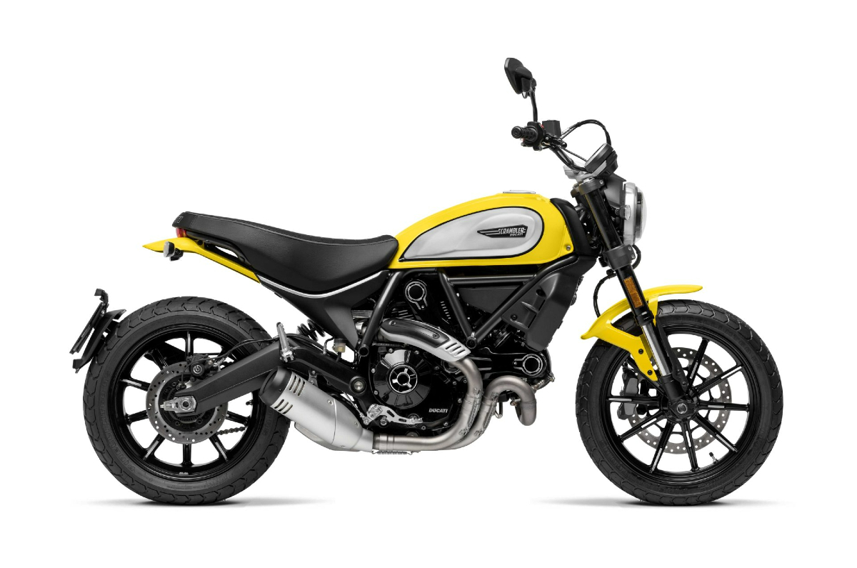 Image of the current Scrambler used for representative purposes only.