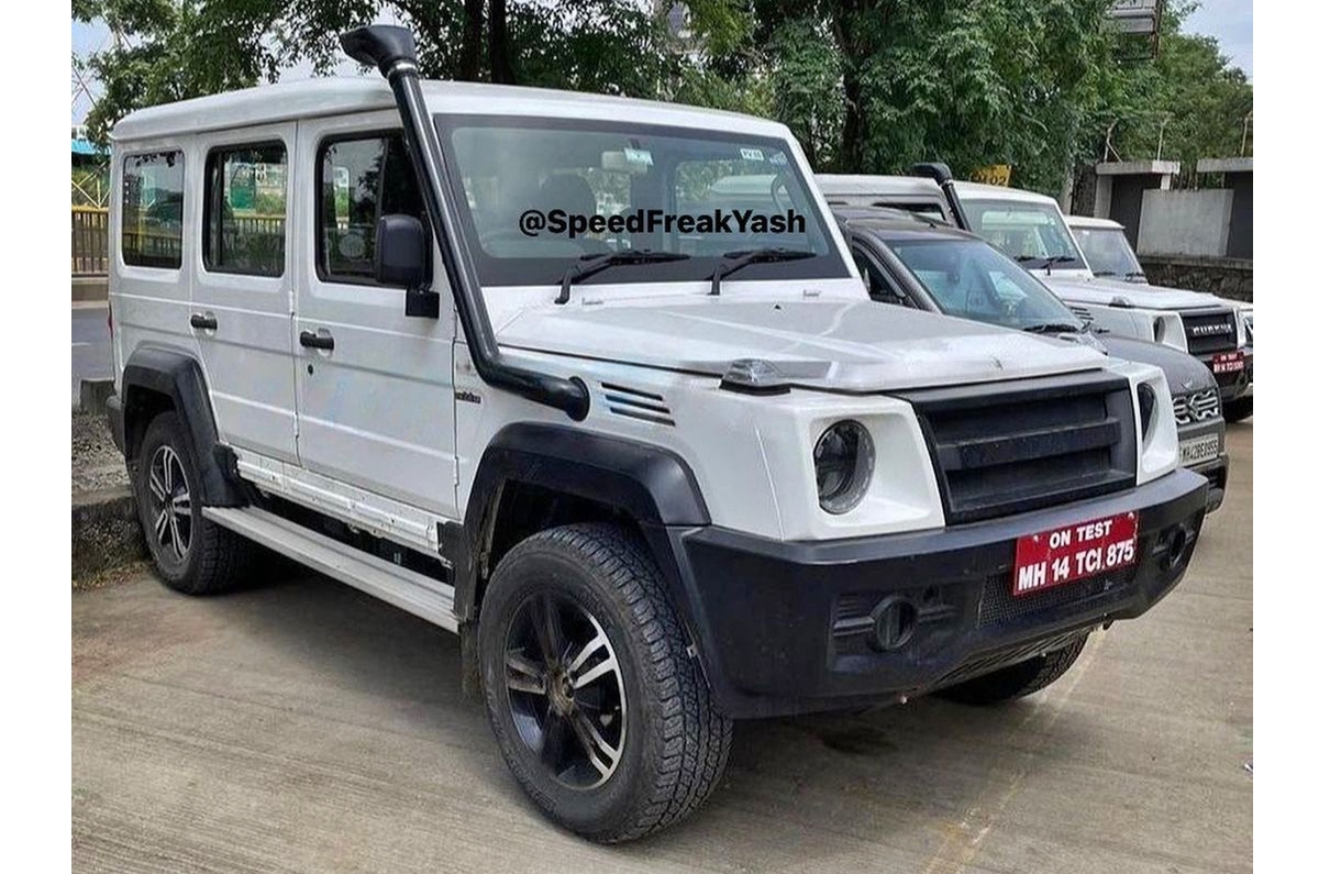 5 door Force Gurkha spied new design highlights, seating