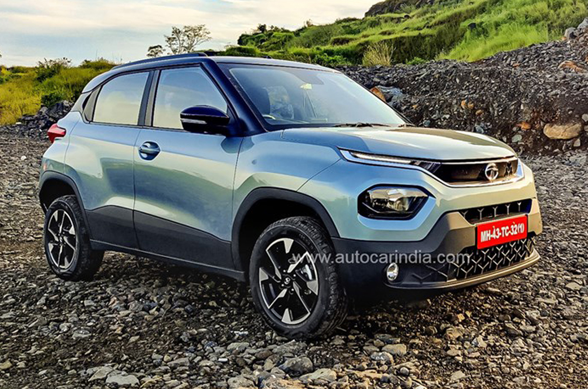 Tata Punch front quarter 