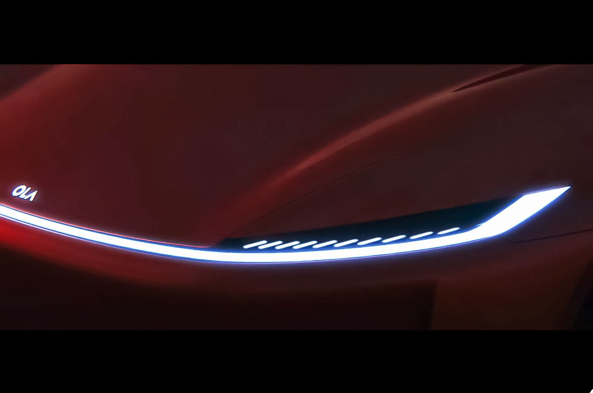 Ola Electric EV concept 2024 light