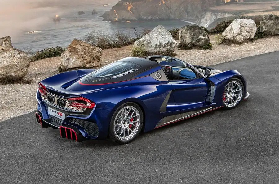 Hennessey Venom F5 Roadster rear quarter