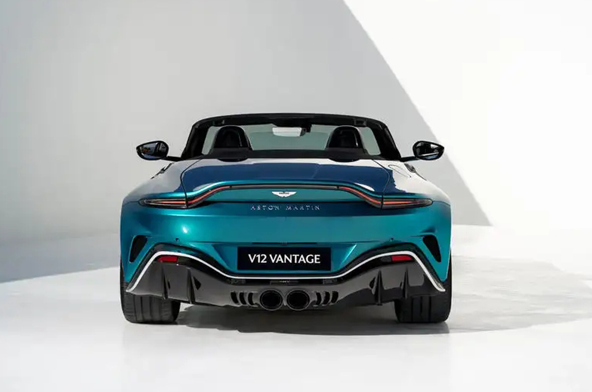 Aston Martin V12 Vantage Roadster rear