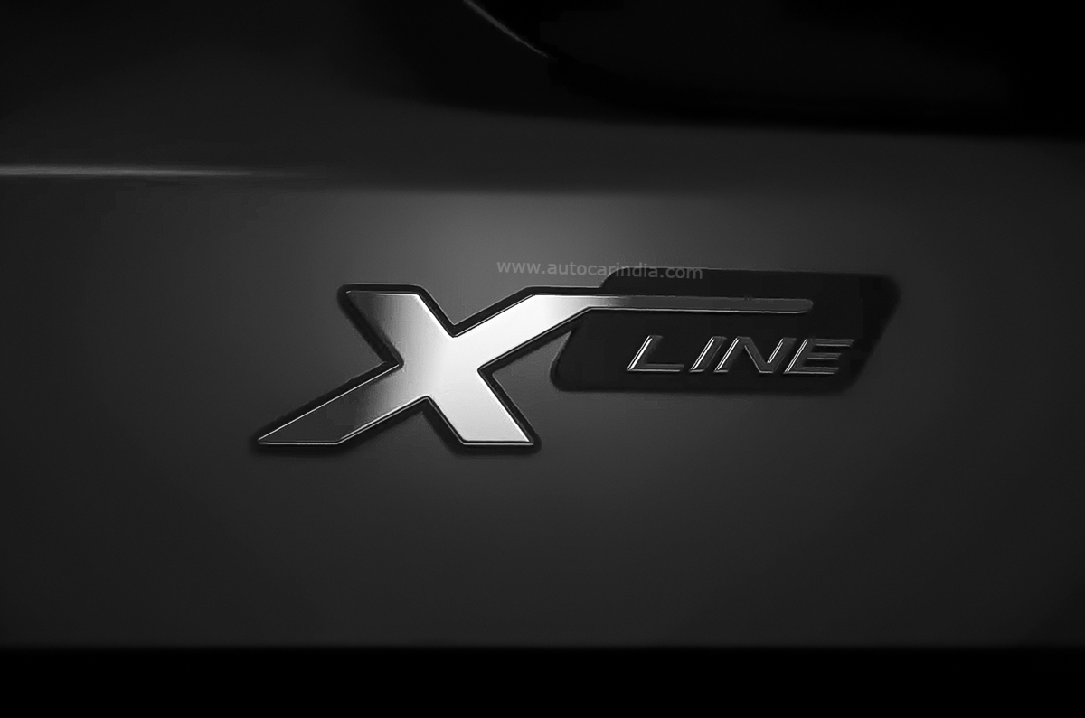 Kia Sonet X Line badge
