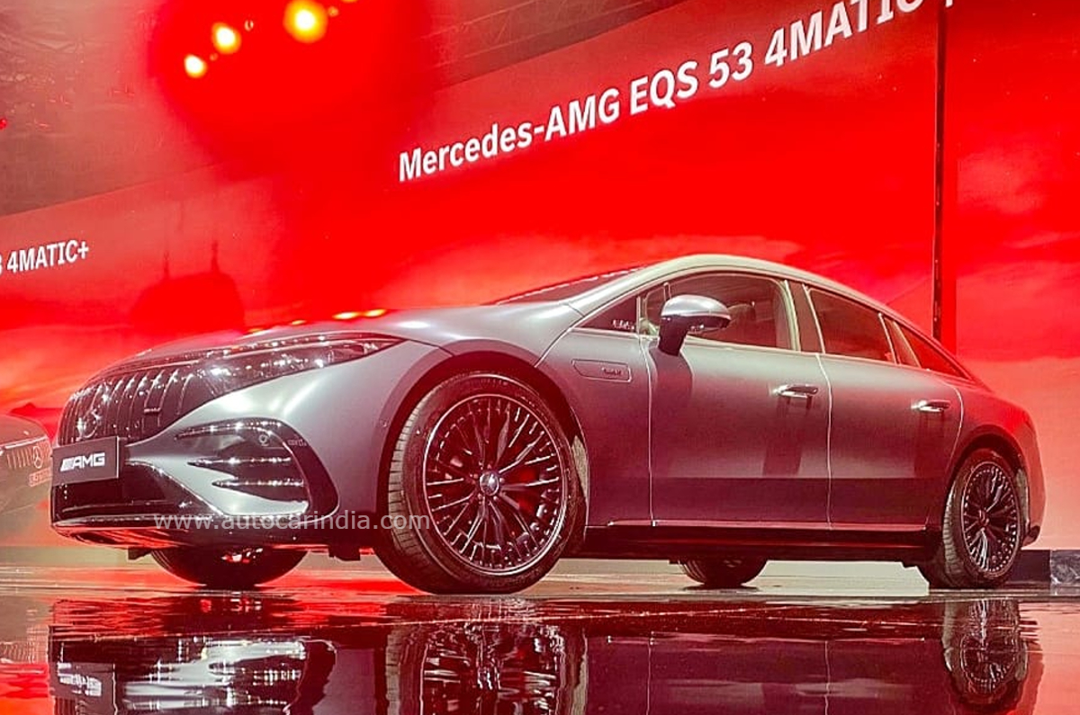 Mercedes-AMG EQS 53 side profile