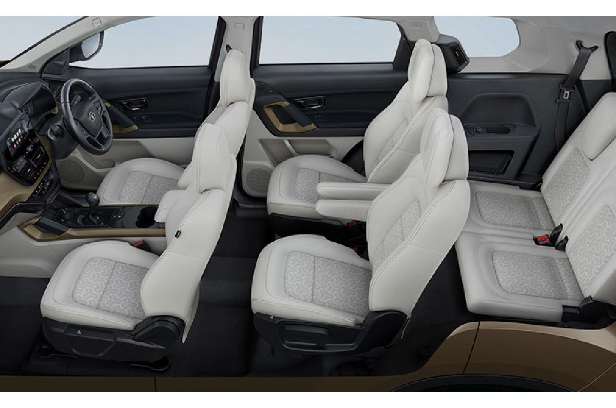 Tata Safari Jet Edition interior