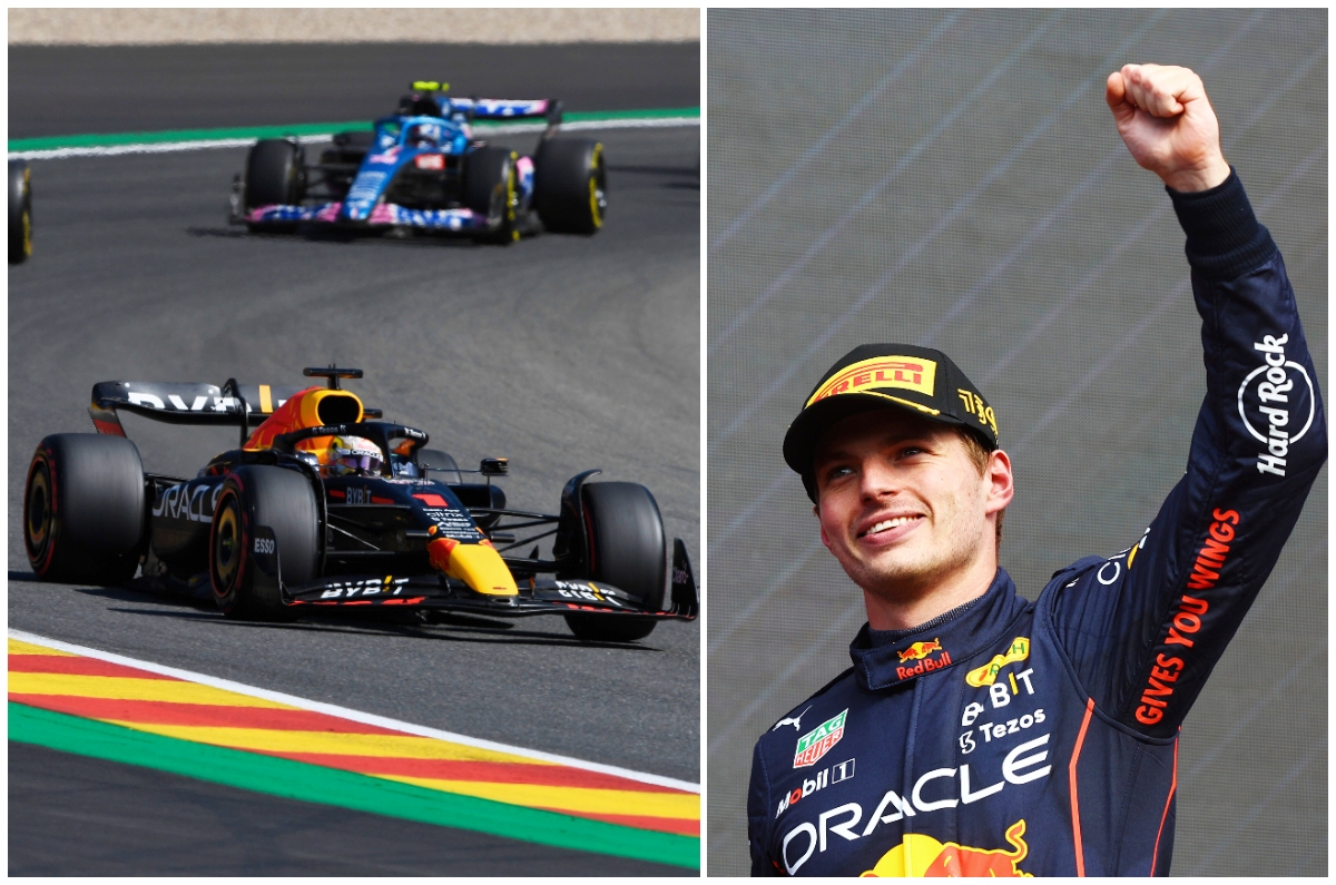 2022 F1 Belgian GP winner Max Verstappen