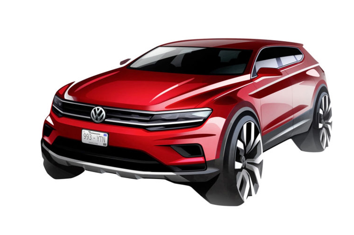 Next-gen Volkswagen Tiguan 