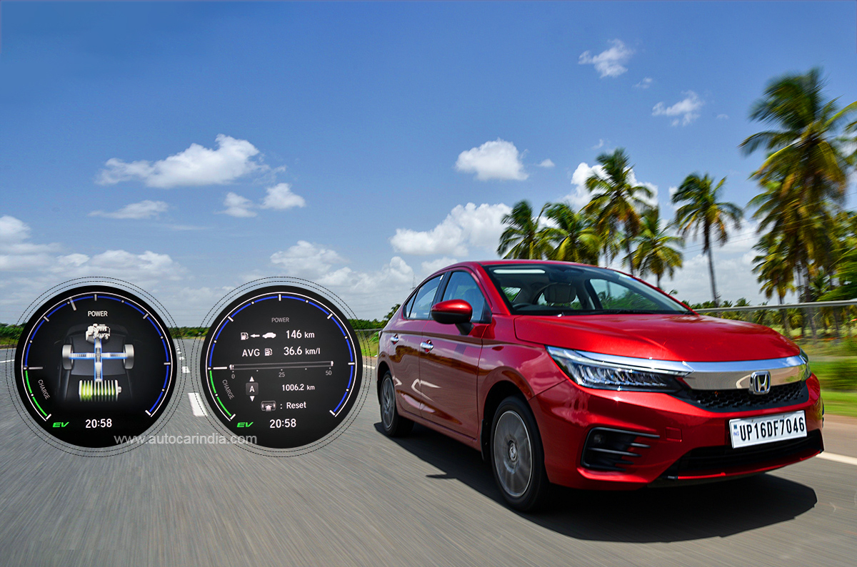 2022 Honda City Hybrid front tracking.