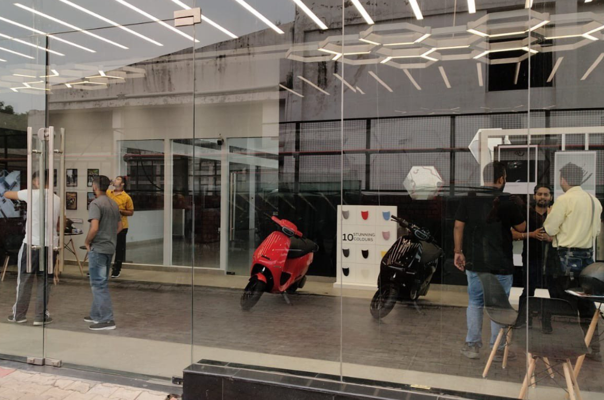 Ola showroom image