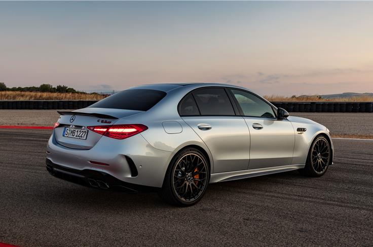 Mercedes-AMG C63 S rear