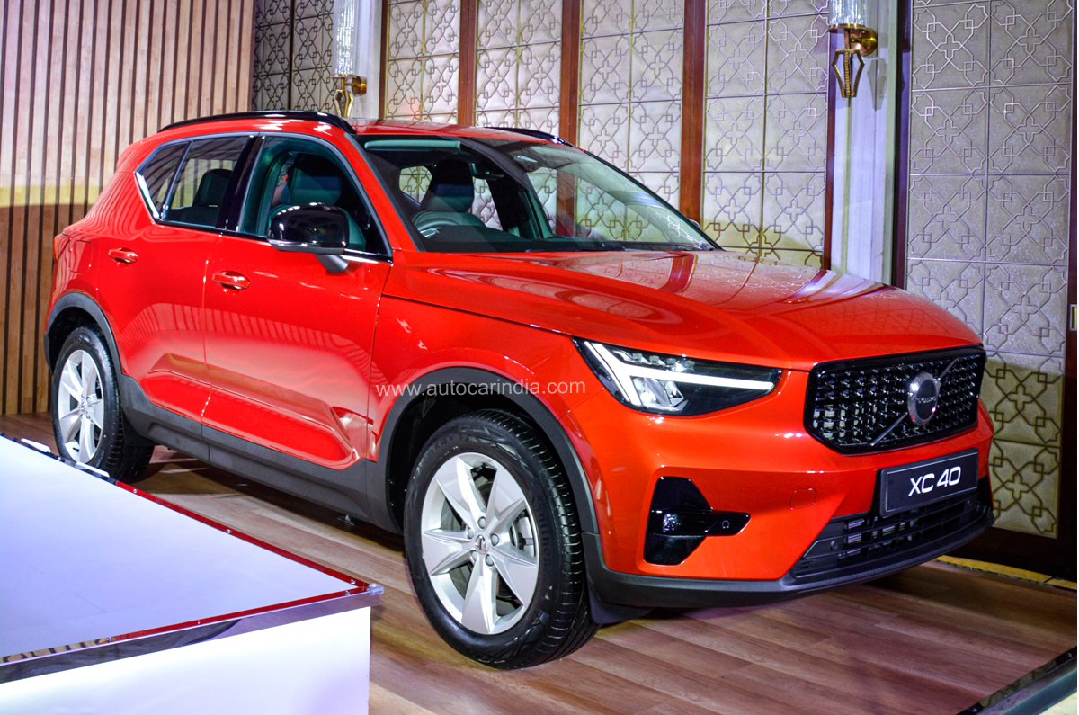 Volvo XC40 facelift with mild hybrid powertrain launched at Rs 43.20 lakh