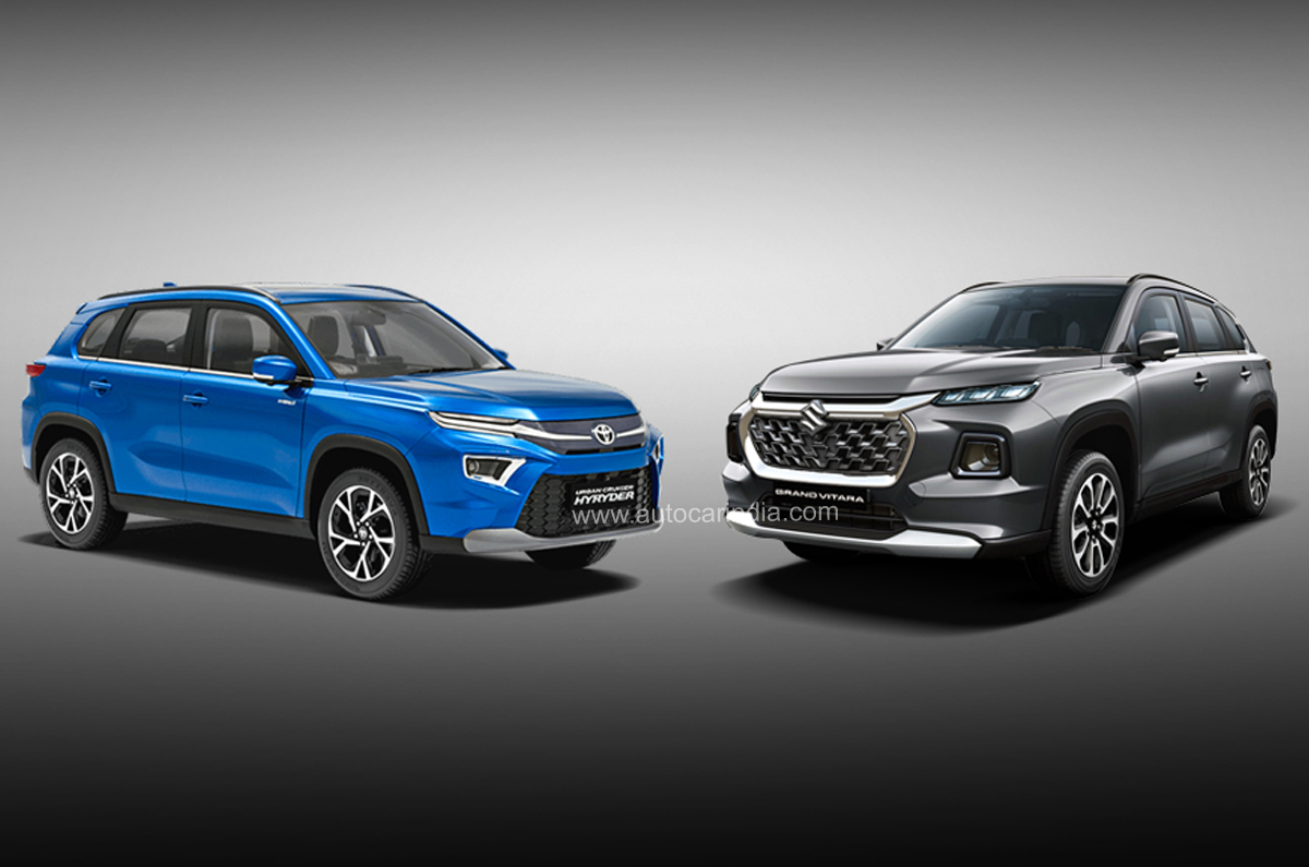 Maruti Grand Vitara vs Toyota Hyryder price 