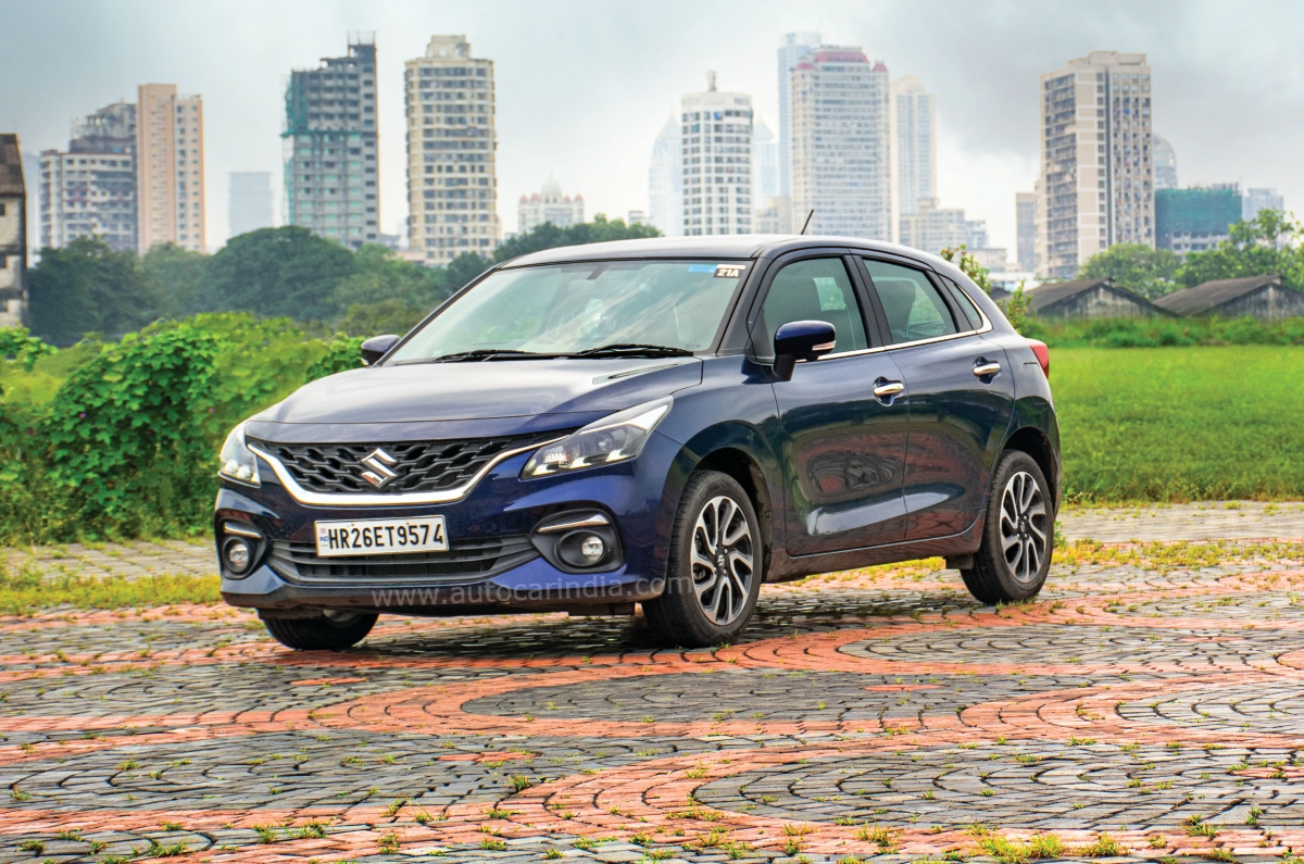 Maruti Suzuki Baleno front quarter 