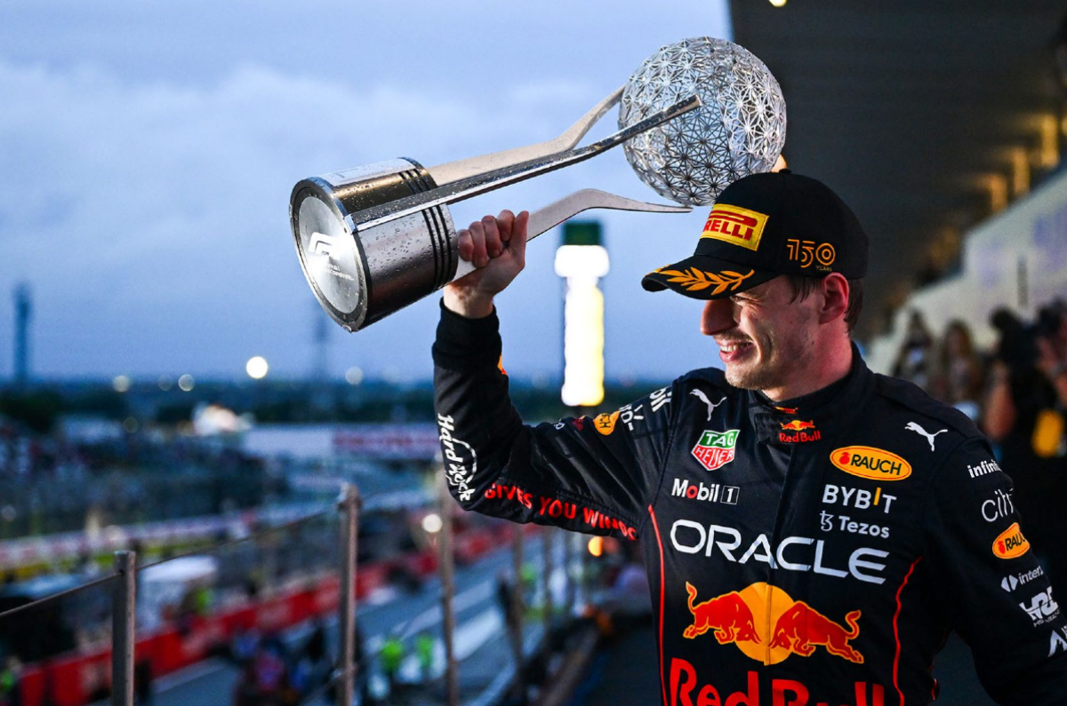 Max Verstappen crowned Formula One world champion