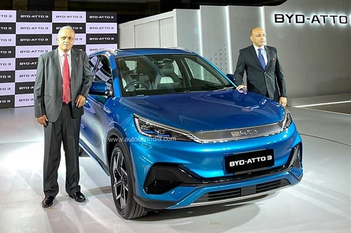 BYD Atto 3 electric SUV unveiled range, battery, features, powertrain