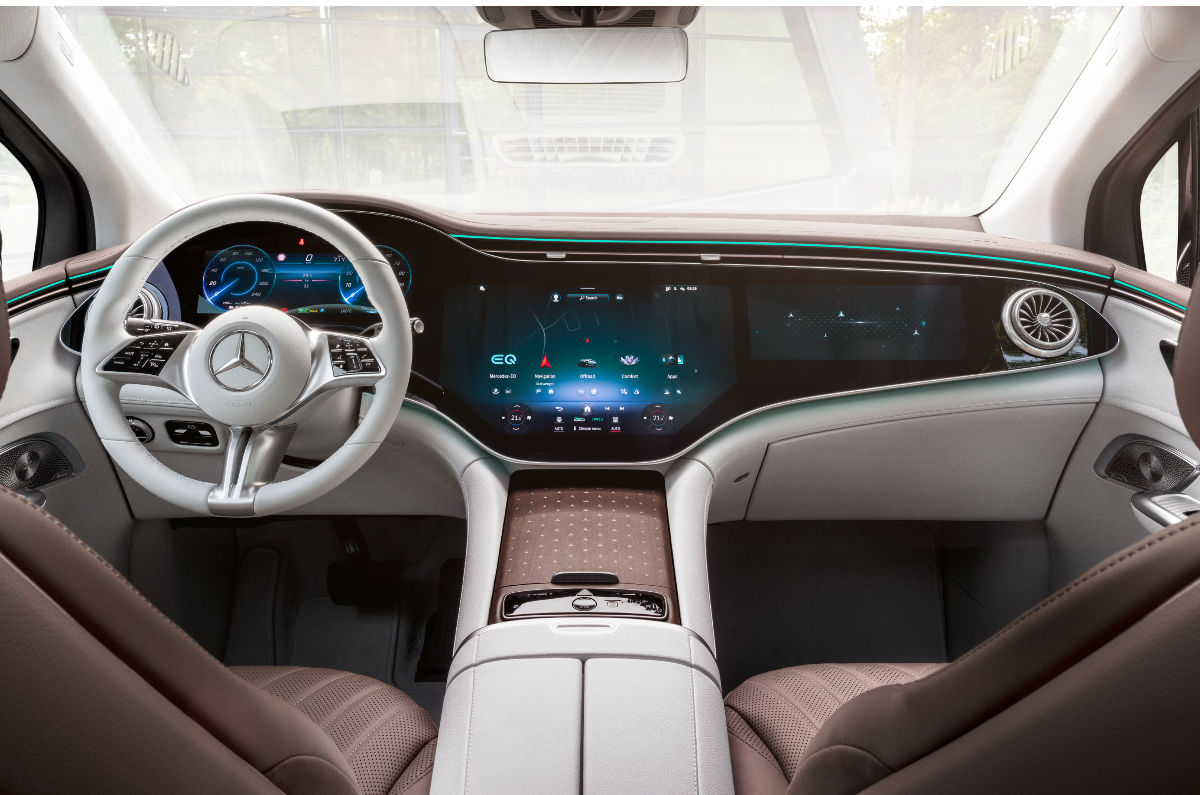 Mercedes-Benz EQE SUV interior